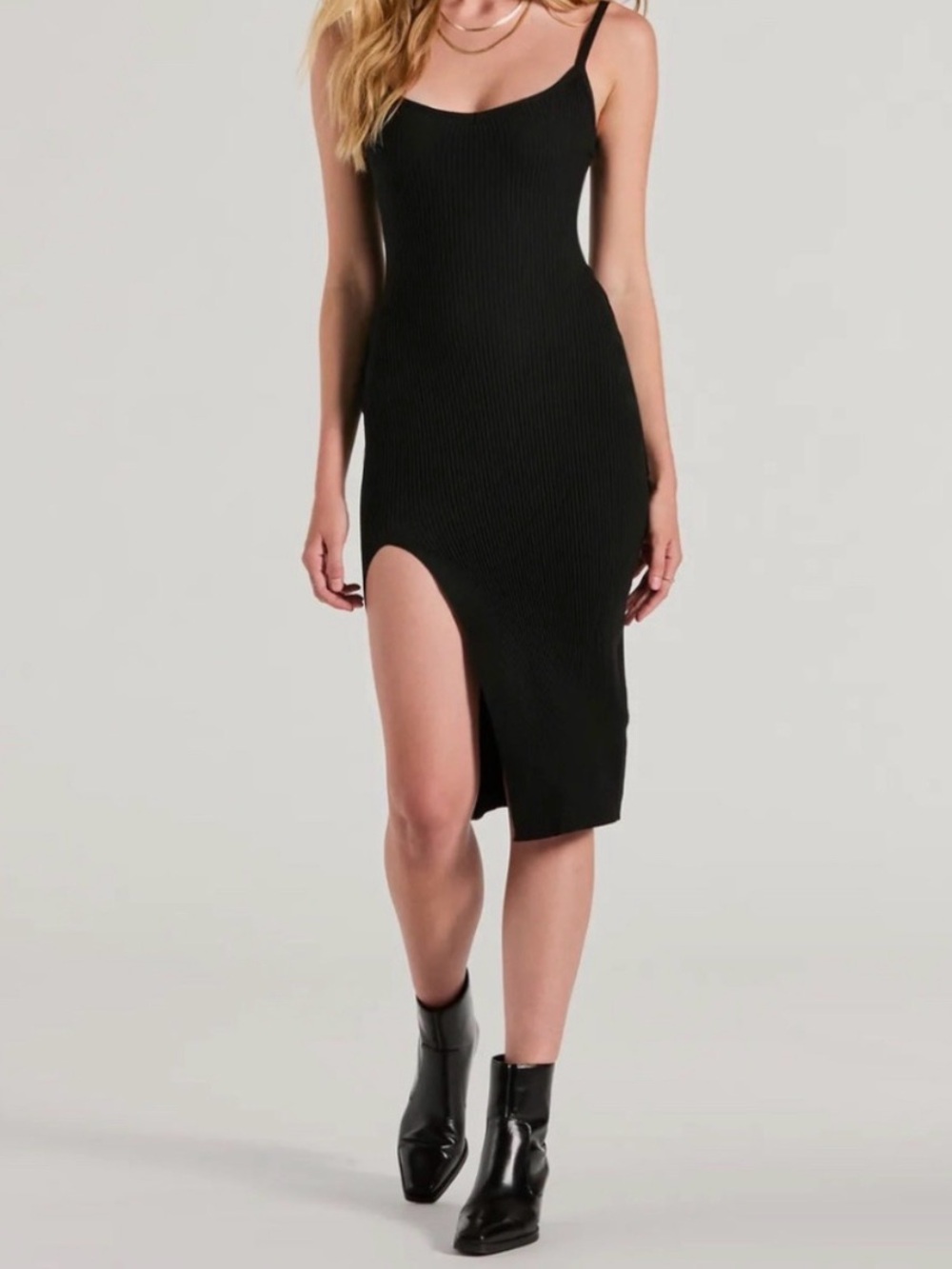 Windsor Midi Slit Dress